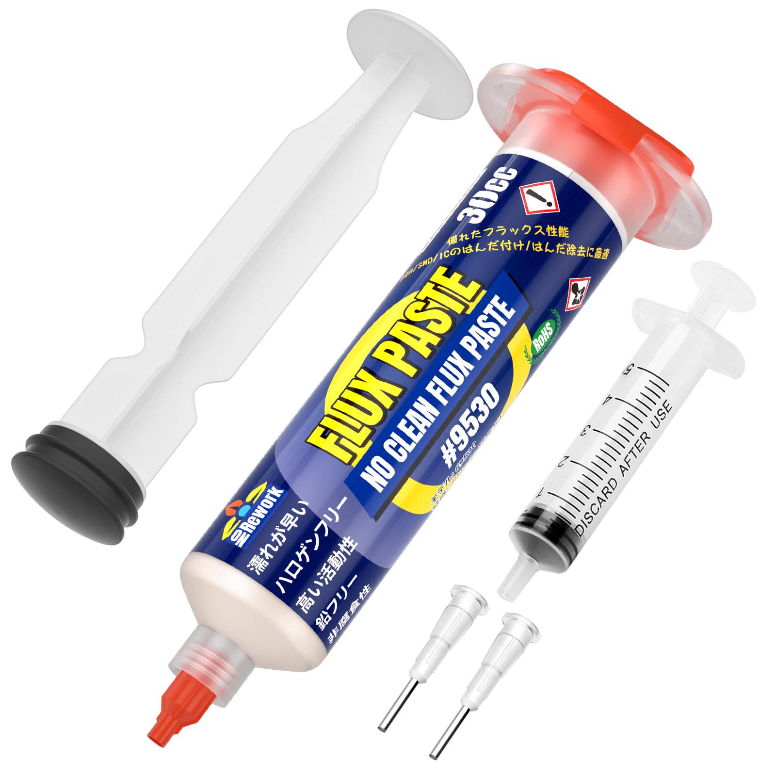 Amazon | BEEYUIHF はんだ付けフラックスペースト、30 mL はんだ